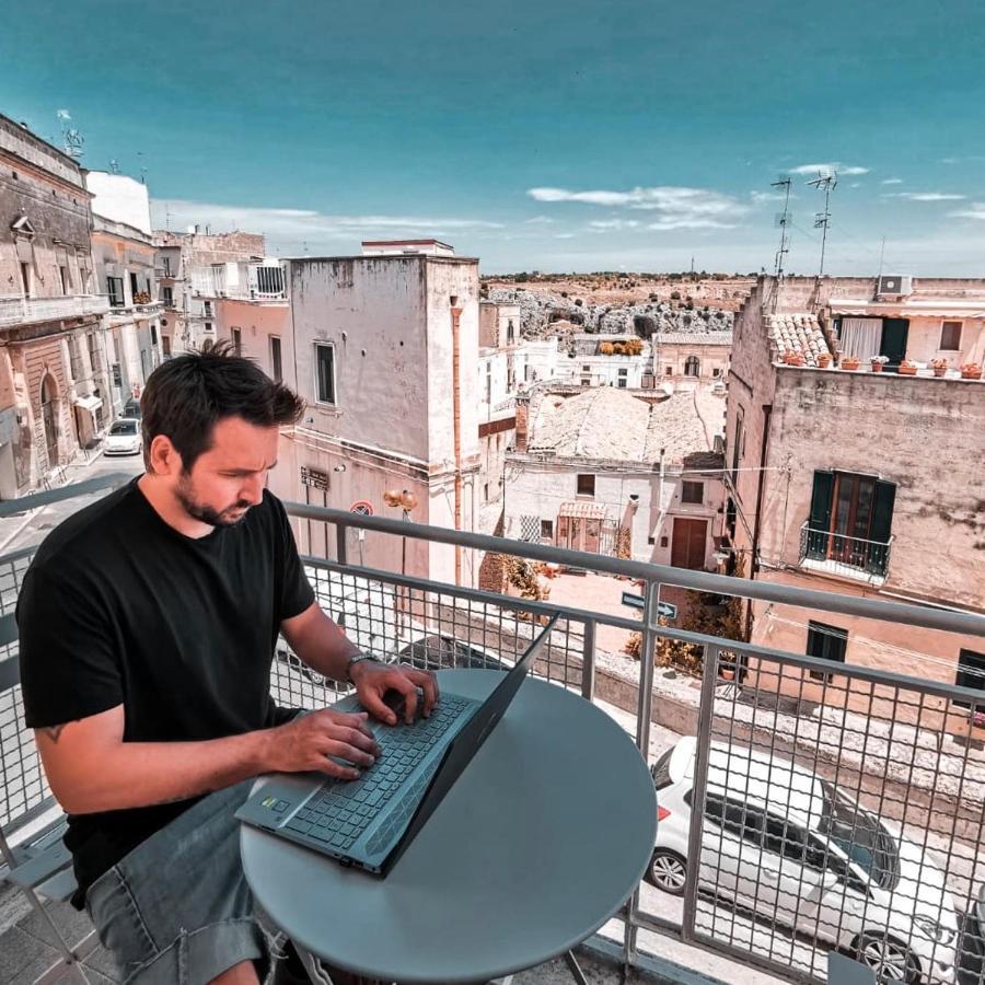 Il Diamante Nei Sassi Rooms Matera Exteriör bild